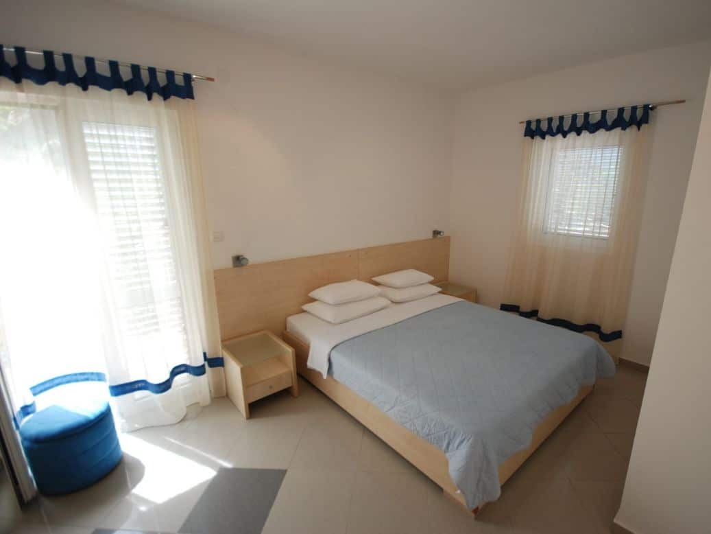 Blue bedroom Springs Apartments